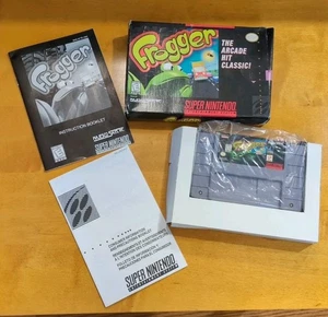 Frogger (1992 Super Nintendo) Cartridge Only - NOS - Appears New, Never Played - Picture 1 of 21