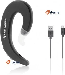 InnovaGoods Bluetooth sans Fil Casque Haute-Fidélité Stéréo Son Noir - Photo 1 sur 6