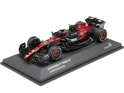 2023 Alfa Romeo C43 Nº24 Zhou Guanyu GP F1 Australia 1:43 Solido S4317902 - Imagen 1 de 4