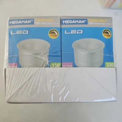 5x Megaman LED Long Neck Reflector Light Bulbs GU10 PAR16 5 Watt 4000K 2700K - Image 1 of 3