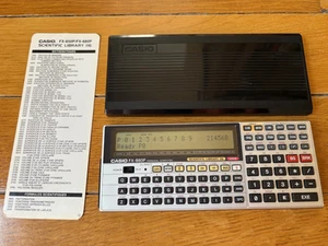 Casio FX 880P - retro computer BASIC (upgrade from FX-850P) 32 KB working great! - Photo 1/8