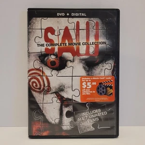 Saw 7-Film Set (DVD 4-Disc Set) 1 2 3 4 5 6 7 Final Chapter Cult Gore Horror NR - Picture 1 of 5