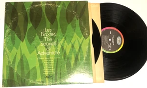 Les Baxter The Sounds Of Adventure 2x LP ultra-lounge exotica Ex - Picture 1 of 5