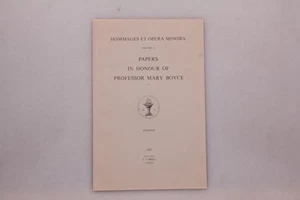 172970 PAPERS IN HONOUR OF PROFESSOR MARY BOYCE SEHR GUTER ZUSTAND! - Bild 1 von 1