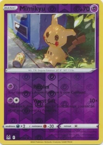 Reverse Holo Mimikyu 080/196 Lost Origin Rare Pokemon TCG - Picture 1 of 1
