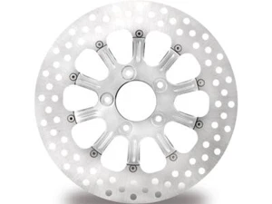 Performance Machine Moto Motorcycle Revel Front Brake Rotor Chrome - 11.8 Inch - Picture 1 of 1