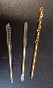M5 Gewindebohrer *SparSET* mit Titan-Vorbohrer 4,2mm HSS-Gewindeschneider 5.0mm - Bild 1 von 5