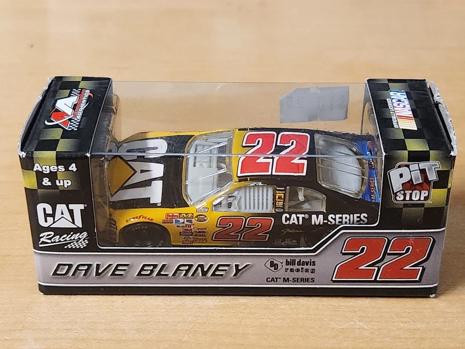2007 #22 Dave Blaney CAT Caterpillar M-Series 1/64 Action NASCAR Diecast - Image 1 of 1