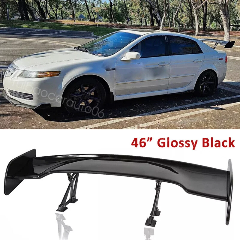 46" Rear Trunk Wing Racing Spoiler GT Style Glossy Black For Acura TL 1995-2014 Foto 1 de 4