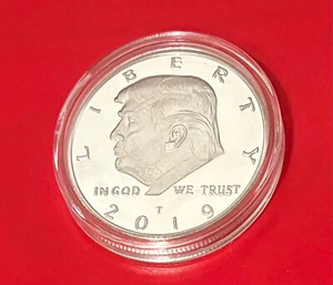 🇺🇸2019 Donald Trump 45-Präsident Silberadler Sammler Sammlung Münze Geschenk - Bild 1 von 6