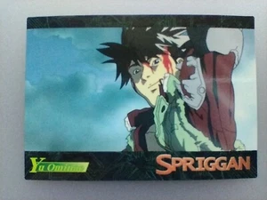 Spriggan Trading Card " Yu Ominae " n.09 BANDAI 1998 TCG Made in Japan F/S - Foto 1 di 10