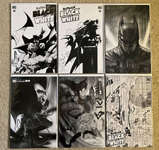 Batman Black and White #1-6 Complete Series Set 2020 DC Comics Lot Jock Frison