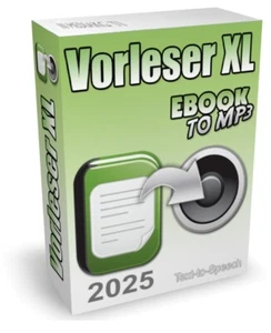 Vorleser XL 2025 Version - Vorleseprogramm für Text vorlesen lassen - Bild 1 von 6