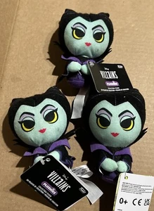 Funko Disney Villains MALEFICENT Plüschfigur 5 Zoll Stofftier Plüsch mit Etikett - 3 Stück! - Bild 1 von 10