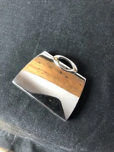 compact mirror silver plated - Picture 1 of 5