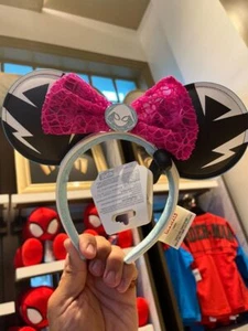 Headband Anniversary Spider-Man Disney Minnie Ears Spider Gwen Stacy Marvel - Picture 1 of 8