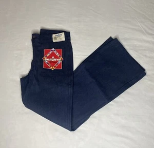 Vtg NOS USA USN Utility Seafarer Bell-Bottom Trousers Denim Jeans USA 31x34 - Picture 1 of 16