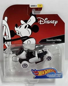 Hot Wheels Collectibles Personaje Disney STEAMBOAT WILLIE 2018 NUEVO SELLADO - Imagen 1 de 7