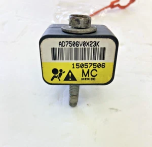 03-04 CADILLAC CHEVROLET GMC Front Crash Front Impact Sensor 15057506 - 23K - Imagen 1 de 3