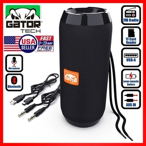 Bluetooth Wireless Portable Speaker Waterproof Stereo Bass USB TF FM Radio LOUD - Picture 1 of 50