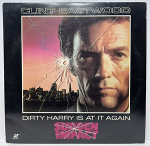 Sudden Impact Dirty Harry Laserdisc Clint Eastwood 1983 Crime Film LD Movie