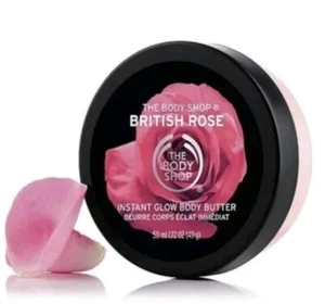 The Body Shop Body Butter British Rose Instant Glow - Picture 1 of 2
