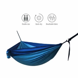 Hamaca de viaje salvaje oculta, 1-2 personas patio trasero camping, junting índigo - Imagen 1 de 12
