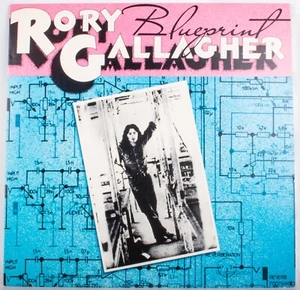 Vintage 1980 Rory Gallagher "Blueprint" Vinyl Record LP Chrysalis CHR 1253 - Picture 1 of 13