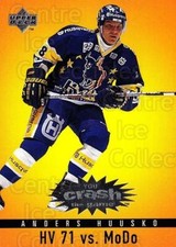 1997-98 Swedish Collectors Choice Crash the Game Silver #24 Anders Huusko