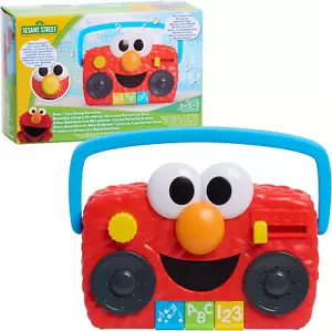 Sesame Street Elmo Take along Mini Boombox, Kids Toys for Ages 2 Up - Picture 1 of 12