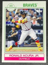 2022 Topps 582 Montgomery Club Set 4 Ronald Acuna Jr Braves #2 Exclusive Limited
