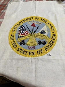 emblema vintage del departamento del ejército a punta de aguja - Imagen 1 de 1