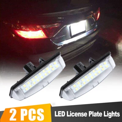 2x Luces LED blancas de matrícula para Lexus IS300 ES300 LS430 HS250h 6000K SMD  Foto 1 de 4