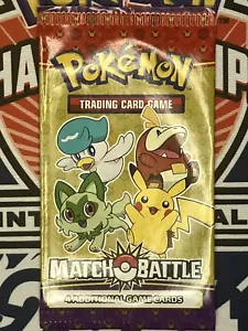1X 2023 Pokemon Match Battle McDonalds Promo Sealed Booster Pack - Picture 1 of 1