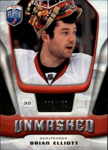 2009-10 Be A Player Goalies Unmasked #GU6 Brian Elliott /499
