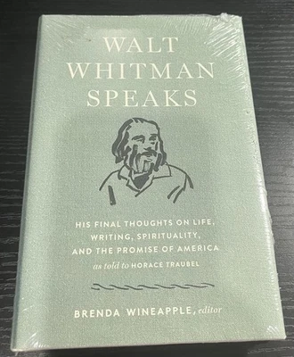 Walt Whitman Speaks Editor Brenda Wineapple Hardcover Brand New Sealed Foto 1 de 3