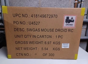 Star Wars Mouse Droid MSE-6 Galactic Archive Series Disney Store Radio Control - Picture 1 of 12
