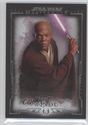 2015 Topps Star Wars Masterwork Mace Windu #12 k7t - Image 1 of 3