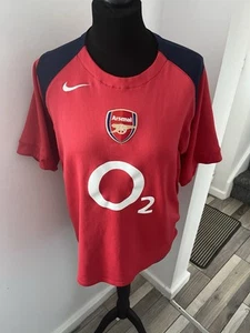 Camisa Arsenal O2 Nike roja local talla M - Imagen 1 de 5