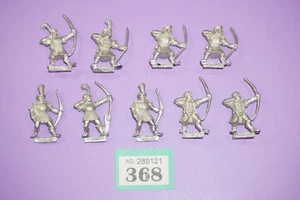 Warhammer Fantasy Empire Imperial Bergjaeger Archers Bowmen x 9 - Metal - Picture 1 of 6