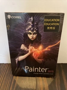 Corel Painter 2015 - Painting Program Artist Mac OS / Win OS w/ Serial Number - Picture 1 of 3
