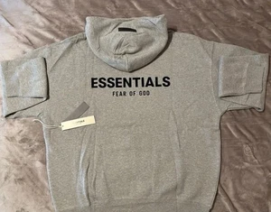 NEW Fear of God Essentials Dark Oatmeal Hoodie Size XL 100% AUTHENTIC✅ - Picture 1 of 9