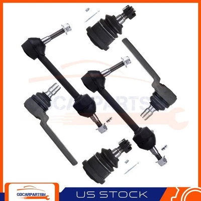 Nuevo 6 Piezas Barra Estabilizadora Frontal Eslabón Rótulas Para Ford Crown Victoria Foto 1 de 4