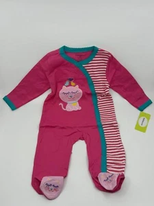 Kiddiezoom Baby Cotton Footed Pijamas, New, Size 6 months - Picture 1 of 4