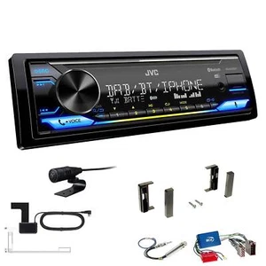 JVC KD-X472DBT Media Autoradio Bluetooth DAB+ für Audi TT 1998-2006 ohne Bose - Bild 1 von 6