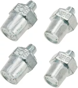 4pcs Side Terminal Charging Posts Fit positive negative battery cable terminals - Picture 1 of 7
