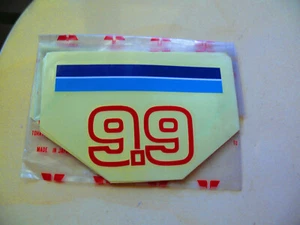 1 calcomanía marcador de cubierta de motor/capó Tohatsu OEM, 9,9 HP, 365-67536-0 pegatina - Imagen 1 de 2