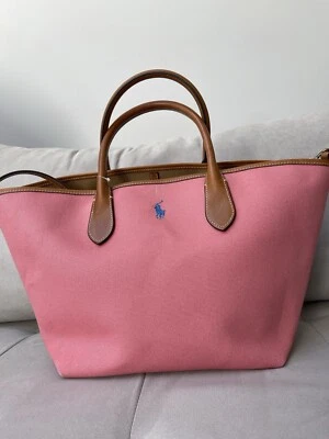 Polo Ralph Lauren Canvas / Leather Medium Bellport Tote - Image 1 of 4