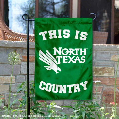 UNT Mean Green This is Mean Green Country Garden Flag and Yard Banner Cover