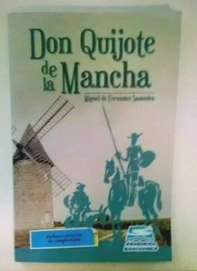 Latin Spanish Language Classic Novel Book Don Quijote de la Mancha - Picture 1 of 1